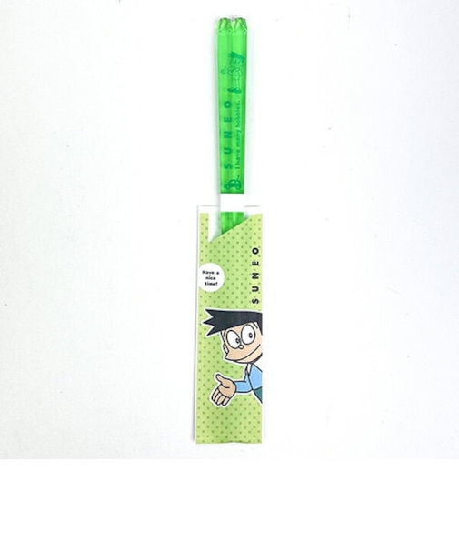 ドラえもん スネ夫 クリア箸 （グリーン） 食器 日本製