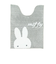 ミッフィー miffy ロングトイレマット グレー プリーマミッフィー トイレ用品
