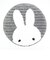 ミッフィー miffy マルチマット グレー プリーマミッフィー インテリア用品