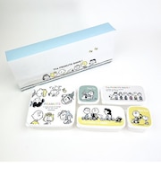スヌーピー ブレイクタイム シール容器 5pcセット キッチン 日本製 SNOOPY