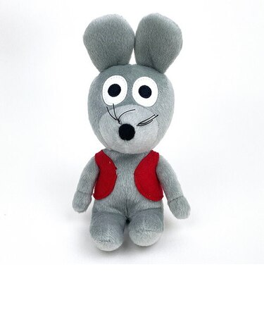 ねずみくんのチョッキ ねずみくん ぬいぐるみ Sサイズ グレー