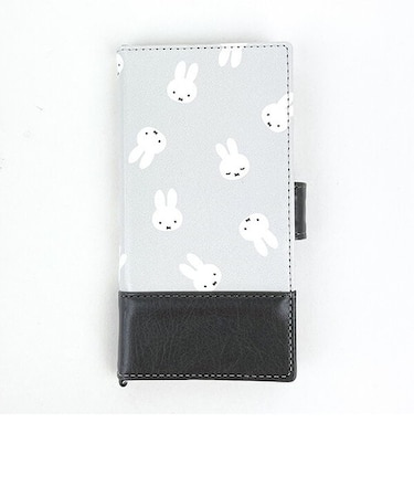 ミッフィー miffy マルチクリップカバー(M+) スマホケース フェイス柄 iPhone