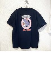 トムとジェリー ハングルシリーズ Ｔシャツ(ブラック) Mサイズ アパレル