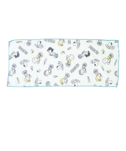 スヌーピー クイックドライフェイスタオル アイスクリーム(S) SNOOPY