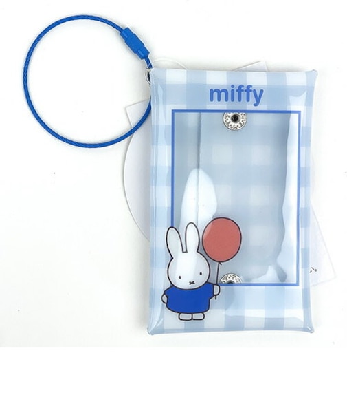 ミッフィー チェキホルダー ブルー miffy