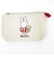 ミッフィー ワッペン3ポケットポーチ ギンガムシリーズ レッド miffy