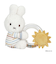 ミッフィー miffy Little Dutch ヴィンテージサニーストライプ リングラトル ガラガラ ベビー