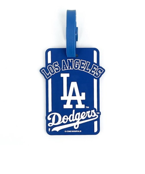 MLB(メジャーリーグ) ドジャース ラゲッジタグ ブルー