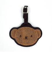 ミッフィー miffy ボリス ラゲージタグ サガラ刺繍 ブラウン トラベル