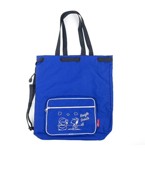 スヌーピー 2WAYトートリュック セオルー ブルー SNOOPY