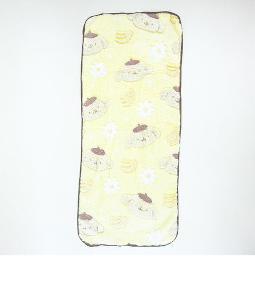 サンリオ ポムポムプリン ふわふわバナナ フェイスタオル 洗面所 スポーツ 旅行