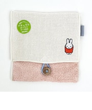 miffy ミッフィー どっとポーチ ショートマルチ ピンク BC タオル 小物入れ ベビー