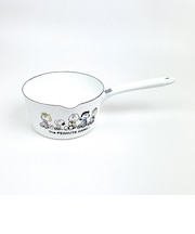 スヌーピー ブレイクタイム ホーローミルクパン 15cm キッチン 日本製 SNOOPY