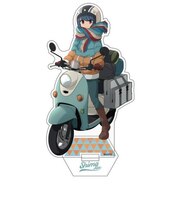 ゆるキャン△ 志摩リンとスクーター アクリルスタンド インテリア 日本製