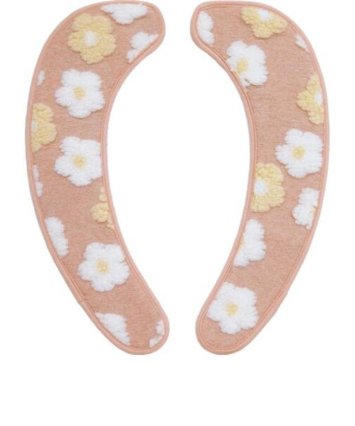 ふわりんこ 貼るだけ便座シート (フラワーピンク) 花柄 トイレ用品