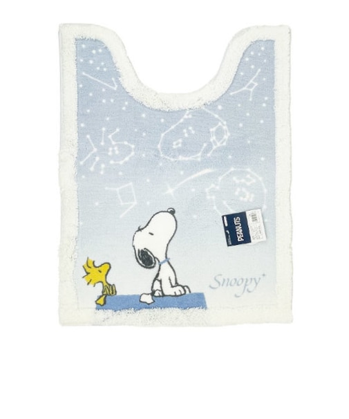 スヌーピー 星空 トイレマット SNOOPY 日本製