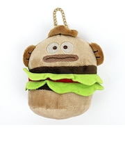 サンリオ ハンギョドン ハンバーガーポーチ 小物入れ ぬいぐるみ ボールチェーン