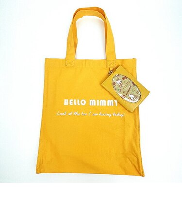 サンリオ ミミィオレンジ マルチケース付きトートバッグ 推し活