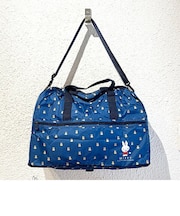 ミッフィー miffy えんぴつ 折りたたみボストンバッグ(M) (ネイビー) トラベル miffy