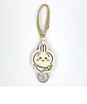 ちいかわ ダイカットキーチェーンウォッチ アイボリー（うさぎ） カラビナ付きクリアケース付属