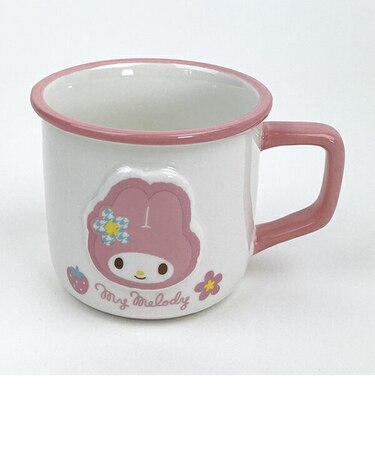 サンリオ マイメロディ カオハナ ホーロー風マグカップ コップ 食器 Sanrio