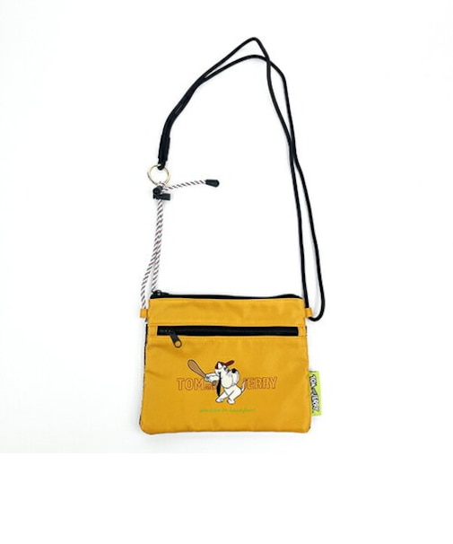 トムとジェリー ドルービー フレンドサコッシュ オレンジ バッグ