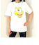 ど根性ガエル ピョン吉ツヨキ Tシャツ(ホワイト) Mサイズ アパレル