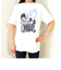NARUTO(ナルト) うちはサスケ千鳥  Tシャツ(ホワイト) Mサイズ アパレル ジャンプ