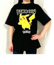 ポケットモンスター ピカチュウ ブラック Tシャツ 3Lサイズ アパレル ポケモン
