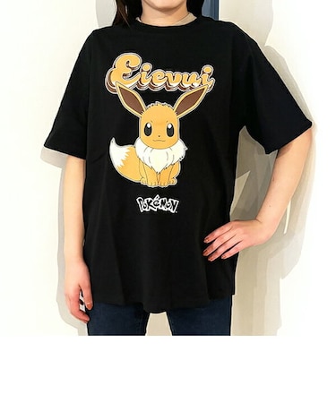 ポケットモンスター イーブイ ブラック Tシャツ 3Lサイズ アパレル ポケモン