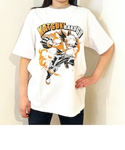 僕のヒーローアカデミア 爆豪 Tシャツ(ホワイト) Mサイズ アパレル ジャンプ ヒロアカ かっちゃん