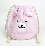 ちいかわ くまさんポシェット フェイス巾着 ポーチ