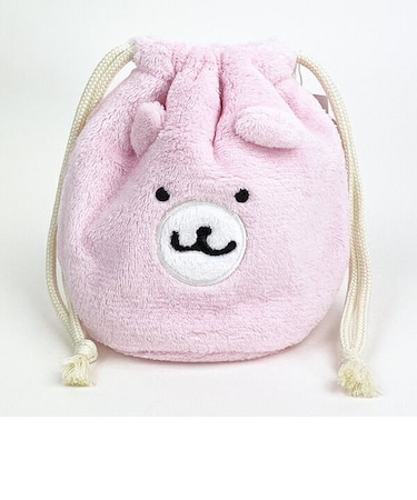 ちいかわ くまさんポシェット フェイス巾着 ポーチ