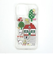 内藤ルネ クリアケース アニマル iPhone12/12Pro スマホ用品 Rune