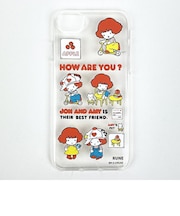 内藤ルネ クリアケース JON＆AMY iPhoneSE(第2世代)8/7/6s/6 スマホ用品 Rune