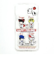 内藤ルネ クリアケース WANPAKU iPhone12/12Pro スマホ用品 Rune