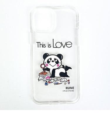 内藤ルネ ルネパンダ iPhone12/12Pro クリアケース スマホ用品 Rune