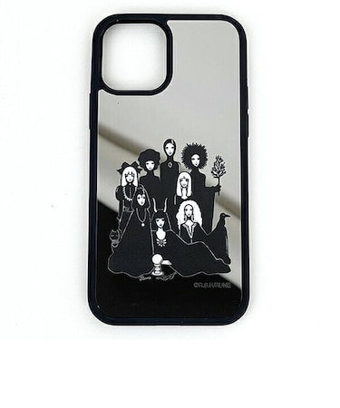 内藤ルネ iPhone12/12Pro 魔女 ミラーパネルケース スマホ用品 Rune