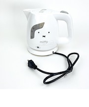 ミッフィー miffy 電気ケトル(0.8L) ホワイト キッチン