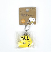 スヌーピー ウッドストック フェイス型 南京錠キーホルダー トラベル SNOOPY