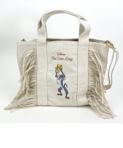 ディズニー ライオンキング フリンジミニバッグ(アイボリー) ACCOMMODE アコモデ Disney