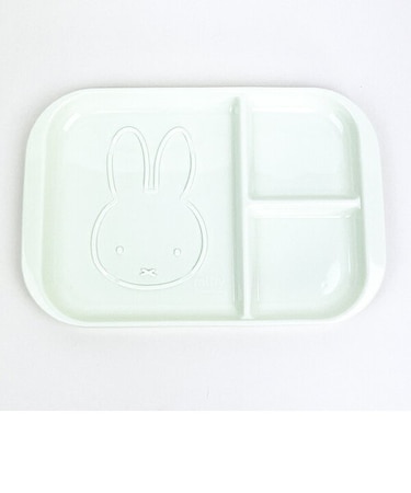 ミッフィー miffy モーニングプレート仕切り付き お皿 食器 日本製