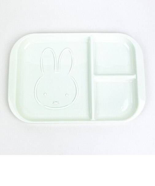 ミッフィー miffy モーニングプレート仕切り付き お皿 食器 日本製
