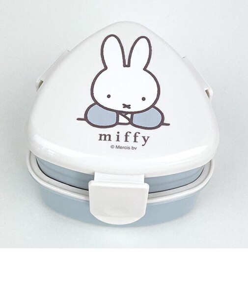 ミッフィー miffy 抗菌三角おにぎり用 2段ランチボックス 弁当箱 日本製