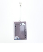 スヌーピー フォトパスケース グレー 定期入れ 推し活 SNOOPY