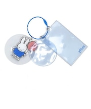 ミッフィー miffy チェキ収納＆バッジホルダー ブルー 推し活