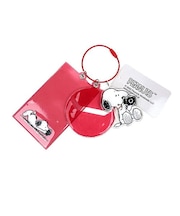 スヌーピー チェキ&バッジホルダー (レッド) 推し活 SNOOPY