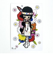内藤ルネ インディアン少女 ポストカード 文具