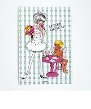 内藤ルネ ANGEL＆GIRL ポストカード 文具