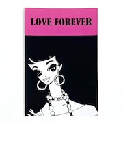 内藤ルネ LOVE FOREVER ポストカード 文具